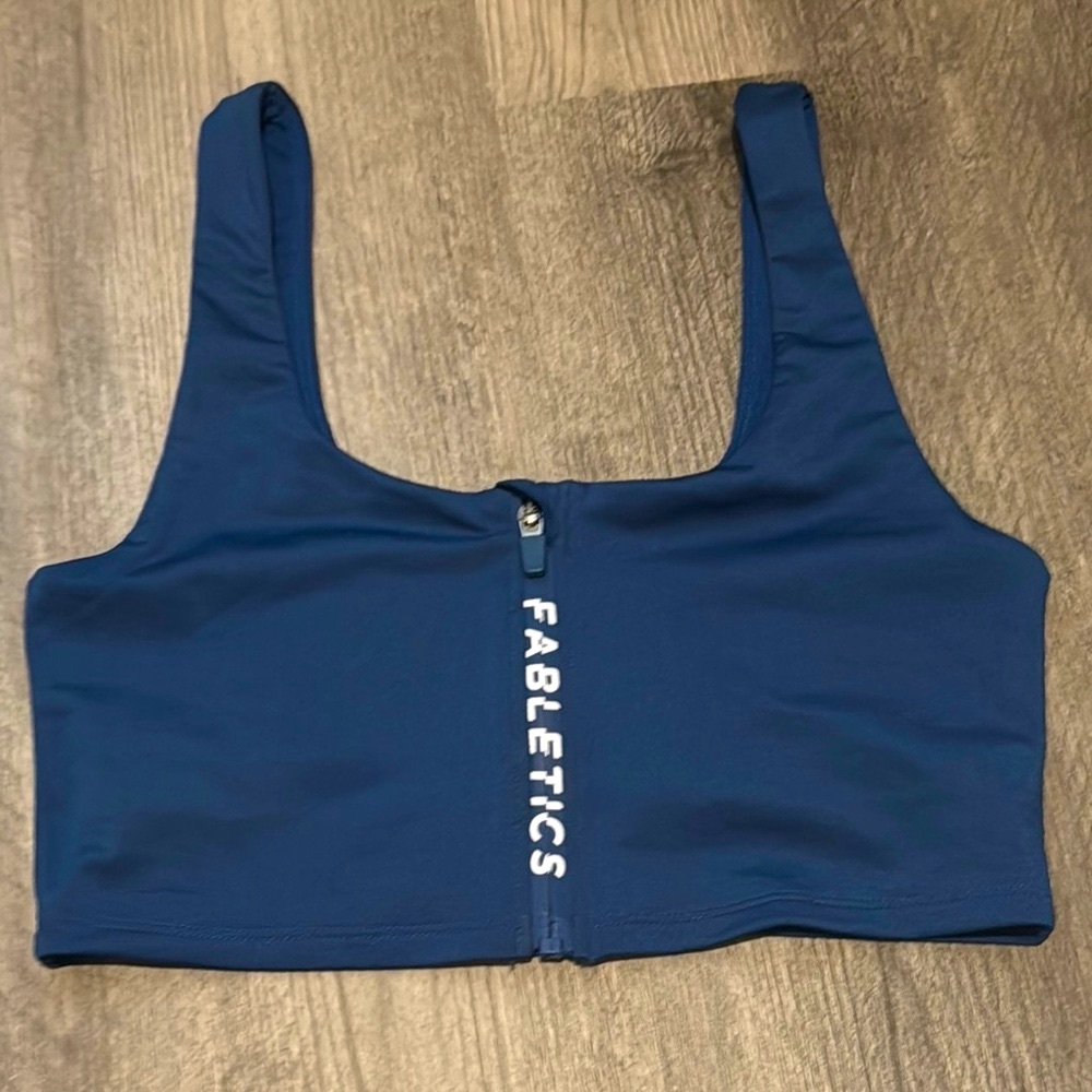 Fabletics Catherine Bra - Navy Deep Blue Sports Bra